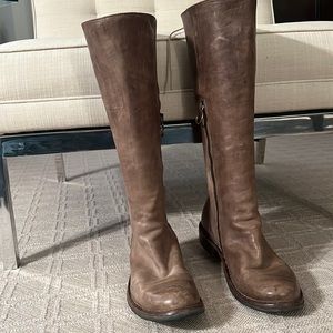 Fiorentini + Baker Tall Leather Boots. Size 38.5